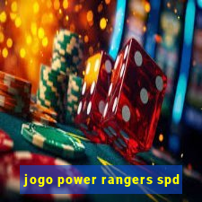 jogo power rangers spd